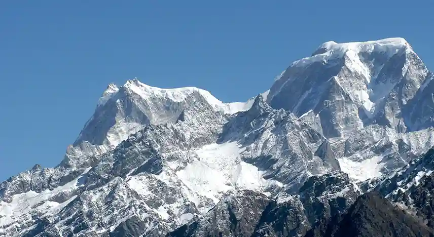 Himalayas with Taj Mahal